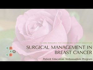 Prophylactic Mastectomy on the Opposite Breast 2020 PEA Program Breast Cancer Series