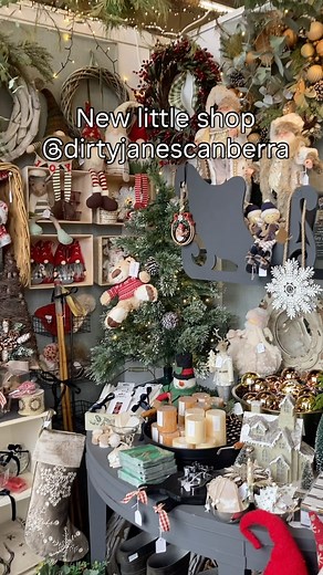 We have a new little shop @dirtyjanes_canberra open daily 10-5pm. 80b Collie St Fyshwick ACT. Located behind Domayne. 02 6169 4945 | The Christmas Wreath Company