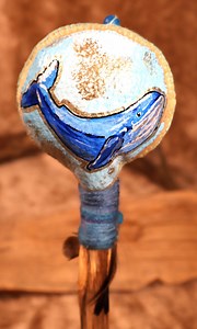 Shamanic Rattle "whale & Sun" – Hand-sewn Healing Tool Made From Wild Boar Hide | Symbol of Depth, Healing, and New Beginnings | Ritual Spirit - Etsy Canada