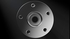 A-Premium Rear Wheel Bearing and Hub Assembly with 4-Lug Compatible with Honda Civic 2001-2005