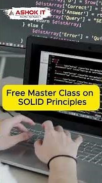 Learn SOLID Principles for Clean Code – Free Workshop | Ashok IT