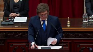 Kuka in the background: “Social Justice!”Milei: “Listen up, you ignorant fools, social justice is theft. It implies unequal treatment before the law and is preceded by theft. You bunch of thieves! Criminals! That's why you have your own woman (Cristina) in jail!”