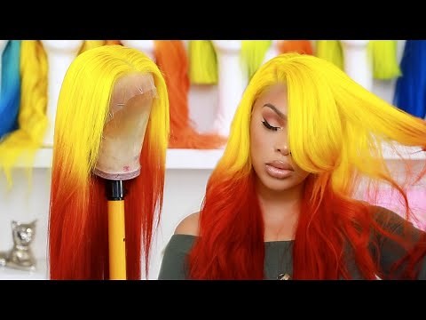 FIRE OMBRE HAIR TUTORIAL 🔥