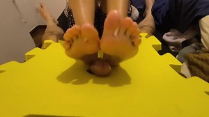 Cockcrush Feet - From Soft Soles to Flip Flops (POV Footjob with a Brazilian Havaianas)