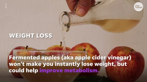 What are the benefits and potential risks of drinking apple cider vinegar?
