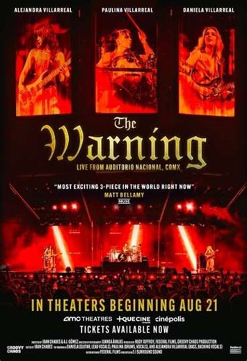 The Warning Live From Auditorio Nacional, CDMX (2025) - Movie