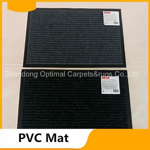 [Hot Item] Non-Slip PVC Entrance Mat with Double Ribbed Texture for Safety