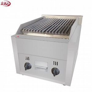 [Hot Item] Ld-977r Commercial Gas Lava Rock Charbroiler – BBQ Barbecue Grill
