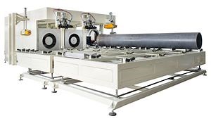 [Hot Item] Siemens PLC Controlled Ceramic Heating PVC Pipe Belling Machine