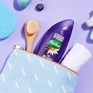 💜🚿LOVIN' THE LAVENDER!🚿💜 Pop in our Lavender and Waterlily Shower Gel into your washbag for a nature-inspired flower shower! 😍 #RadoxReady | Radox