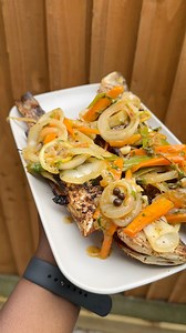 Grilled Stuffed Escovitch Sea Bass 😋 ☀️ 😀Fresh, light and juicy!You gotta try this one guys - search full recipe on ORIGINALFLAVA.COM#bbq #bbqrecipes #fish #fishrecipe #originalflava | Original Flava
