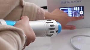 Focused Shockwave Therapy Device, Eswt Extracorporeal Shockwave Machine with 7 Massage Head, ED Shock Wave Therapy Machine Pain Relief Deep Muscle Massage