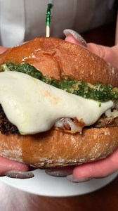 This veggie burger from The Meatball Shop 🤤🔥🔥 | First We Feast