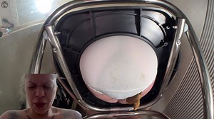 Two view pantypoop POV