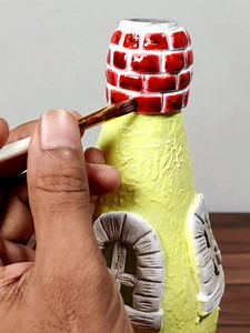 super idea make bottle house 😍 | M Craft