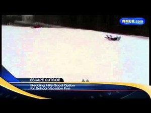 Escape Outside: Downhill sledding