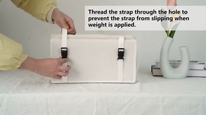 Bedside Caddy Storage Organizer for Bed Rails, Bed Caddy with 6 Pockets | Bedside Organizer with Fixed Straps and Hooks, Mattress Supported Versatile for Home, Dorm, Bunk, Hospital and Crib Bed