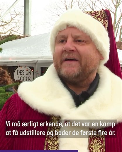 Fra manglende udstillere til manglende plads. Julemarkedet på Langbjerggård i Skyum i Thy er bare blevet større og større på de seks år, det har fundet sted. | TV MIDTVEST