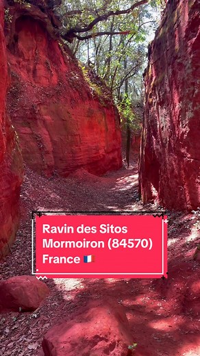 Ravin des Sitos - Ocres de Mormoiron in France 🇫🇷