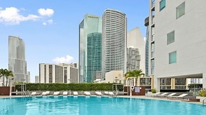 500 Brickell Avenue, 3607 • $775,000 – Spacious North East Corner Unit in Brickell with views of Biscayne Bay all the way to the Atlantic Ocean. Walking distance to all the great restaurants in Brickell, including Sexy Fish and Zuma, and right across the street from all the shops, dining, and nightlife at the Brickell City Center. Enjoy nearly 1,200 sq. ft. of privacy in this Corner Unit with a large Corner Balcony, spanning the entire width of the unit, and extra windows along the western walls