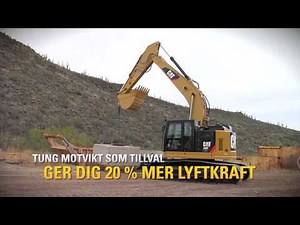 Den nya Cat® 323F : Mindre diesel, högre produktion