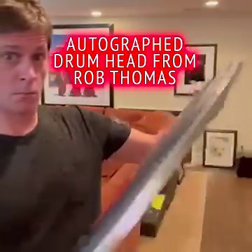 I'm giving away my very own 'Chip Tooth Smile' custom drum head to one lucky fan! Enter to win right now at http://robthomasvip.com. You’ll also be in the running to win a VIP trip to see me at The Hard Rock Hotel & Casino Atlantic City! You’ll get to watch my soundcheck before the show and get access to the VIP area & an onsite VIP host. Entries help Sidewalk Angels Foundation support no-kill animal shelters and rescues. Donate $10 or more to help! Enter to win at http://robthomasvip.com. | Rob