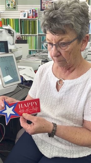 17 reactions | 4th of July Bookmark with Val!! | Above & Beyond Sewing and Vacuum | Facebook