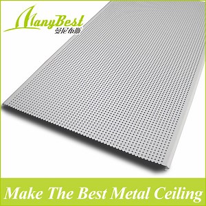 [Hot Item] Chic Perforated Metal Strips for Contemporary Ceiling Design