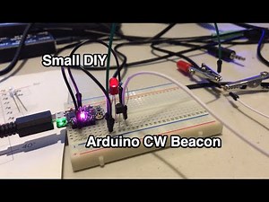 Arduino CW Beacon Proof of Concept for Foxhunting, Propagation Testing
