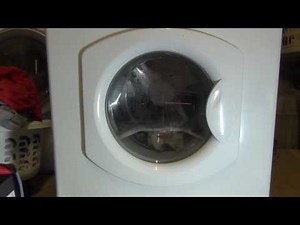 Hotpoint Aquarius Power Stream WMA58 : Program L : Hand wash : First rinse (PT 2 of 5)