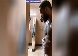 Sex with a stranger in the gym shower