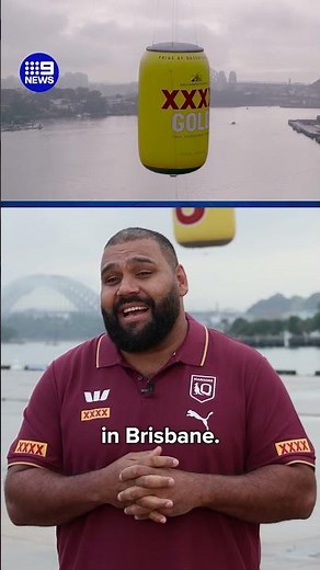 Taste of Queensland pride takes to Sydney's skyline | 9 News Australia