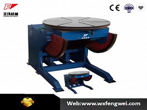 [Hot Item] Benchtop Welding Turntable Positioner with Welding Manipulator