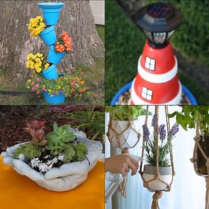 72K views · 382 reactions | Transform your garden with these creative flower pot ideas! | BuzzFeed Video | Facebook