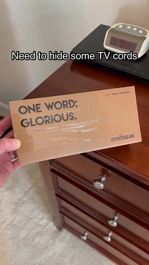 Easiest way I have found to hide cords in the wall. Nifty little Amazon purchase. Even comes with its own hole saw! #diy #hack #tipsandtricks #tv #electrical #electrician #doityourself #homeimprovement #wallmount #hometheater | RLLWoodworks and DIY