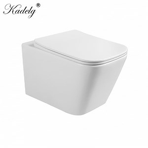 [Hot Item] Rimless Wall Hung Wc Toilet Ceramic Portable Toilet Bathroom Toilet