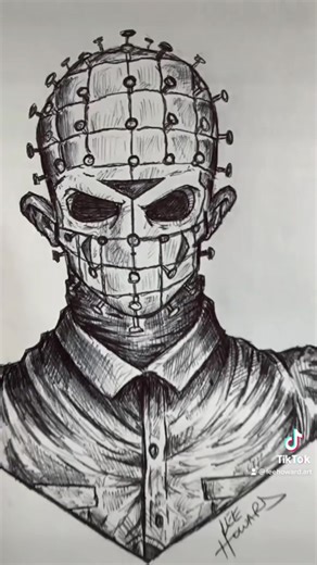 Pinhead vs Jason Voorhees Mashup Sketch Flashback