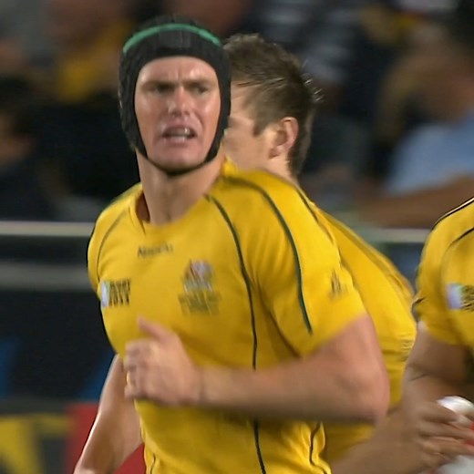 2.9K views · 142 reactions | クエイド・クーパー選手とベリック・バーンズ選手の絶妙な連携によるトライ！輦 #RWC2011 #OTD | ラグビーワールドカップ | Facebook