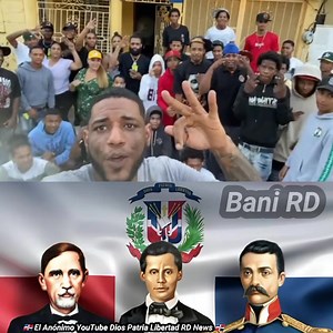 Trinitarios en Bani RD ya están activos, que viva la República Dominicana 👇💯❤✅✔❤💯👇 | YouTube Dios Patria Libertad RD News
