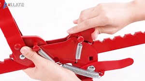 Fence Stretcher Splicer, Heavy Duty Carbon Steel Fence Stretcher Tool, All Purpose Wire Tensioner for Barbed & Smooth Wire Fence, Fence Repair Tool for Agricultural Ranch Residential Fences