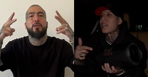 Santa Fe Klan y Dharius se pelean en festival: ‘¿Creías que iba a salir corriendo?’ | VIDEO