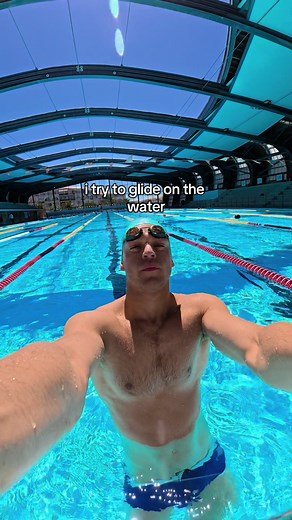 Try to Glide on the Water: Beginner Swimming Practice