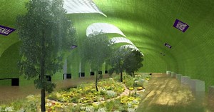 Staţiile de metrou părăsite, transformate în piscine de lux şi grădini subterane