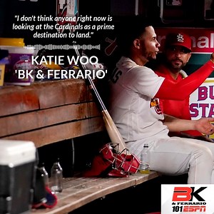 2.5K views · 18 reactions | Have the Cardinals' struggles on and off the field made them less appealing to free agents? Our #STLCards insider Katie Woo discussed today on #BKandFerrario. Podcast: bit.ly/3rkMHAp | 101 ESPN St. Louis | Facebook