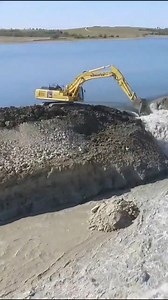 Removing Dam With Excavator | Giant Machine
