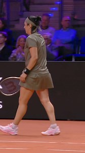 Outstanding backhand cross from Ons Jabeur 😍 | Porsche Tennis