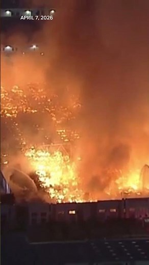 Arson suspect arrested after massive fire rips through SoCal warehouse