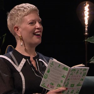 "Are there excess Sharons in genital urinary clinics?" Essex Girls writer Sarah Perry shares an excerpt from her book with Damian Barr. | BBC Scotland