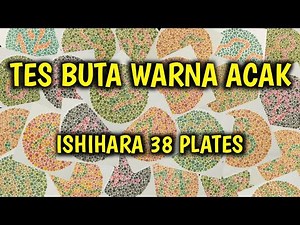 Random Color Blindness Test (Ishihara Test 38 Plates)