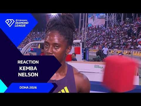 "As a Jamaican, you're always one of the best" - Kemba Nelson on her first DL win in Doha 100m